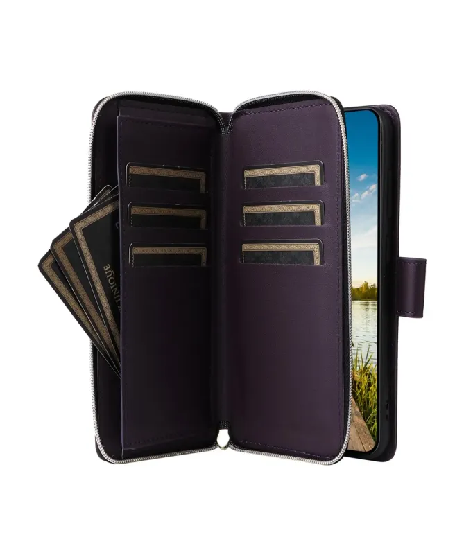 Housse Portefeuille Zippée Samsung Galaxy S25 FE
