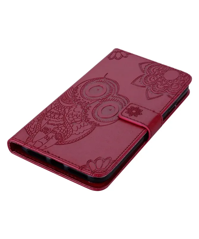 Housse Samsung Galaxy S25 FE Hibou en relief