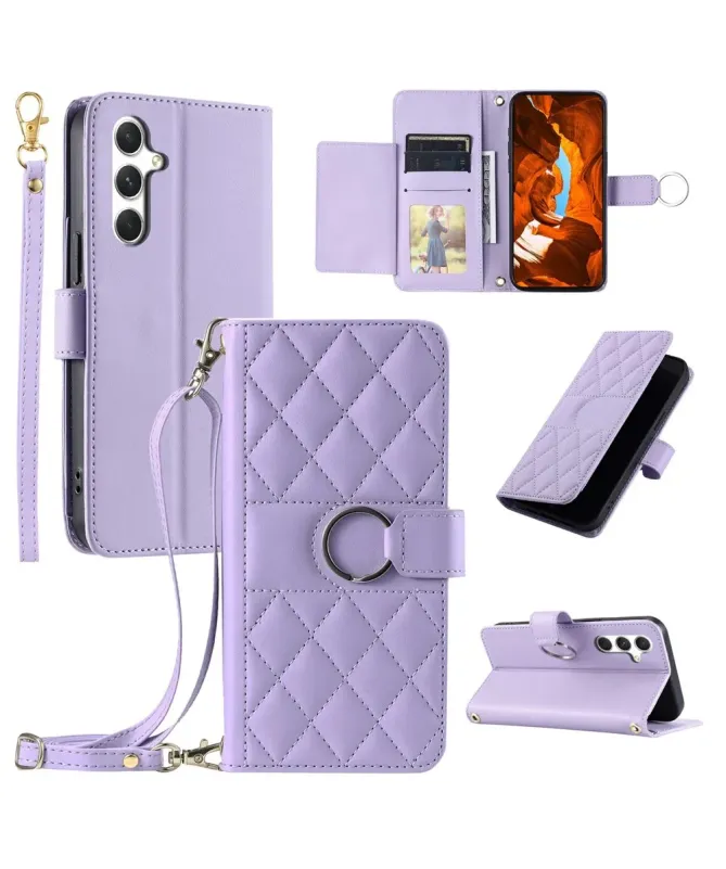 Housse Samsung Galaxy S25 FE Matelassée Bandoulière