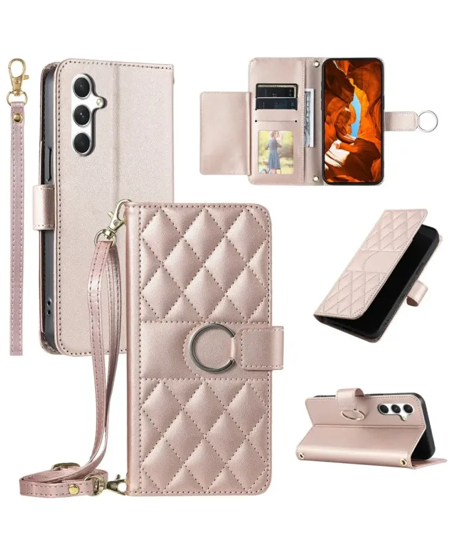 Housse Samsung Galaxy S25 FE Matelassée Bandoulière