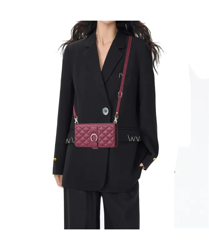 Housse Samsung Galaxy S25 FE Matelassée Bandoulière