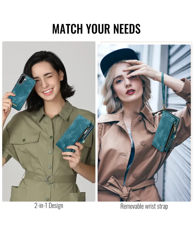 Housse et Coque magnétique 2 en 1 pour Samsung Galaxy S25 FE