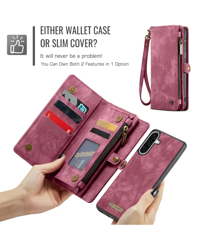 Housse et Coque magnétique 2 en 1 pour Samsung Galaxy S25 FE