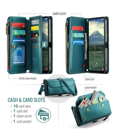 Housse Samsung Galaxy S25 FE Multi-compartiments C36