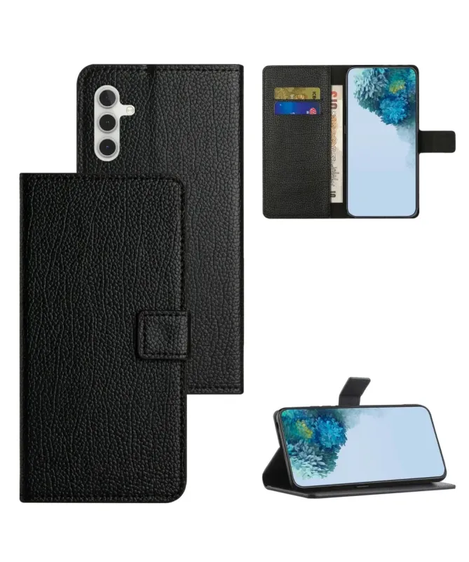 Housse Samsung Galaxy S25 FE effet cuir grainé
