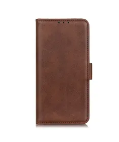 Étui Samsung Galaxy S25 FE portefeuille revêtement simili cuir mat