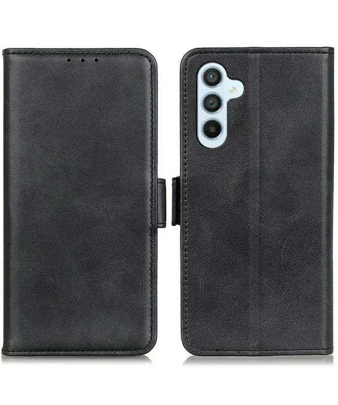 Étui Samsung Galaxy S25 FE portefeuille revêtement simili cuir mat