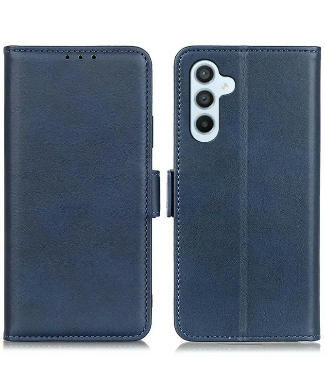 Étui Samsung Galaxy S25 FE portefeuille revêtement simili cuir mat