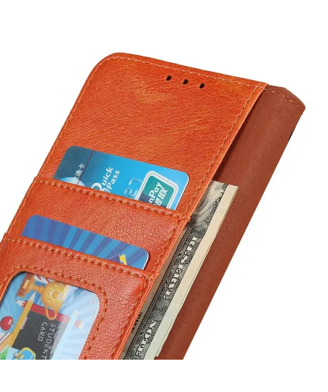 Housse Samsung Galaxy S25 FE Style Cuir Vieilli