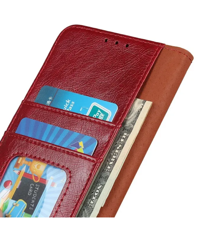 Housse Samsung Galaxy S25 FE Style Cuir Vieilli