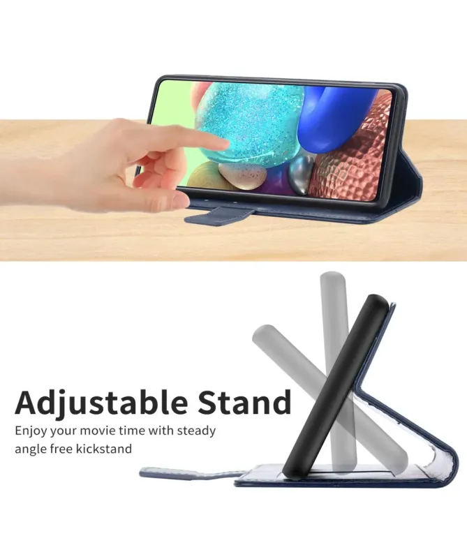 Housse Samsung Galaxy S25 FE effet cuir Y Lines à lanière