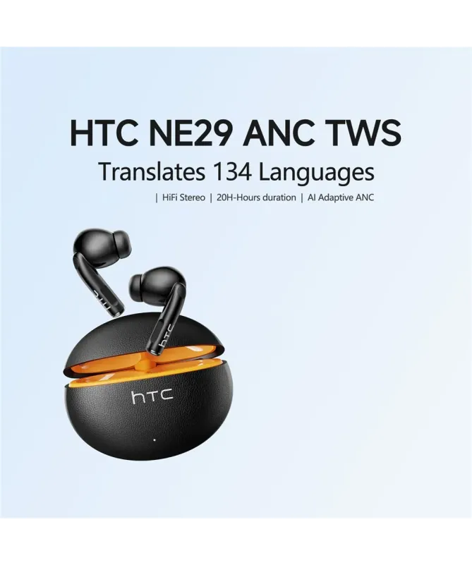 Écouteurs HTC NE29 à Son Adaptatif par IA