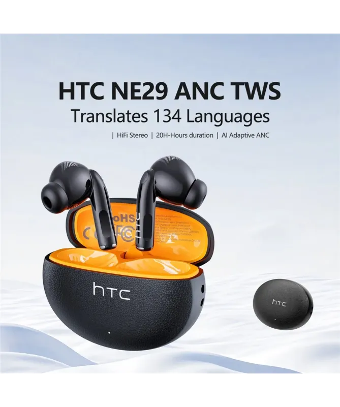 Écouteurs HTC NE29 à Son Adaptatif par IA