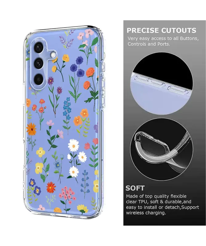 Coque Samsung Galaxy S25 FE Fleurs des Champs