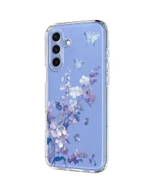 Coque Samsung Galaxy S25 FE Fleurs et Papillons