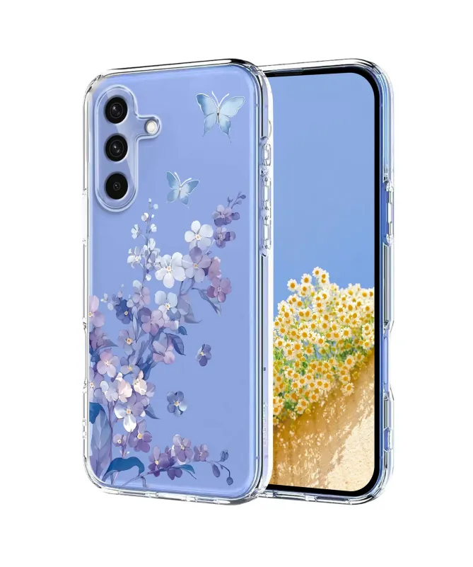 Coque Samsung Galaxy S25 FE Fleurs et Papillons