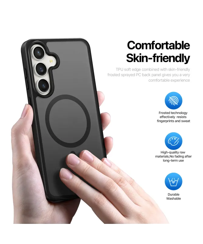 Coque Samsung Galaxy S25 FE à Finition Mate Magnétique | YIND