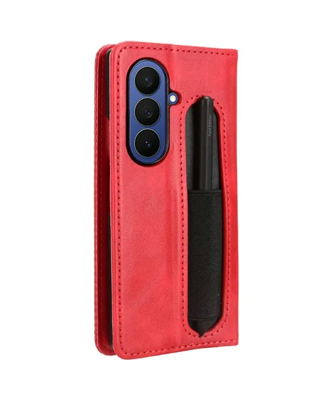 Housse Samsung Galaxy Z Fold 7 Le Cirénius Style Cuir