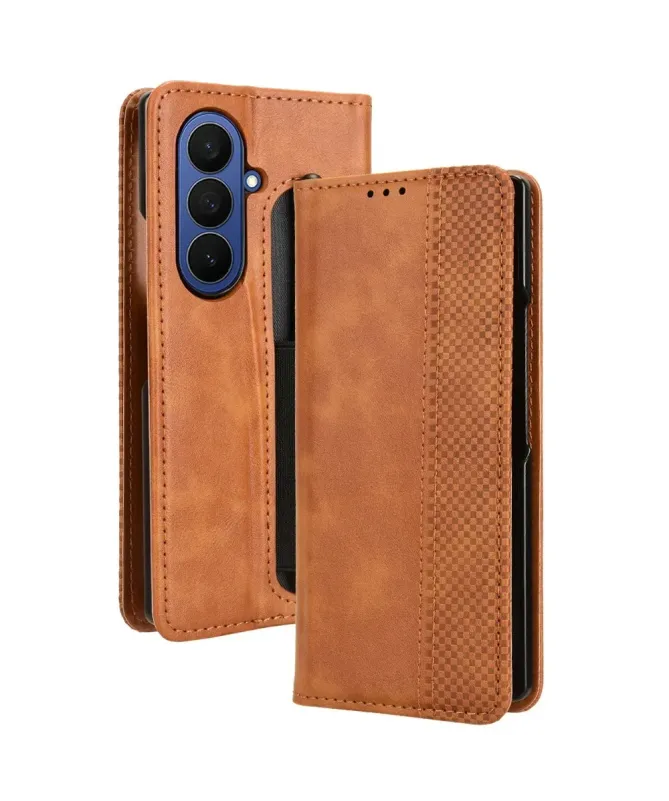 Housse Samsung Galaxy Z Fold 7 Le Cirénius Style Cuir