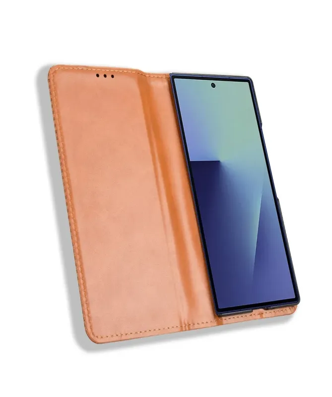Housse Samsung Galaxy Z Fold 7 Le Cirénius Style Cuir