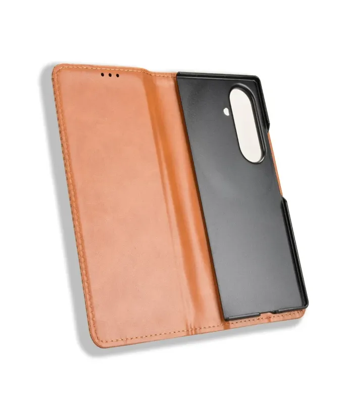 Housse Samsung Galaxy Z Fold 7 Le Cirénius Style Cuir