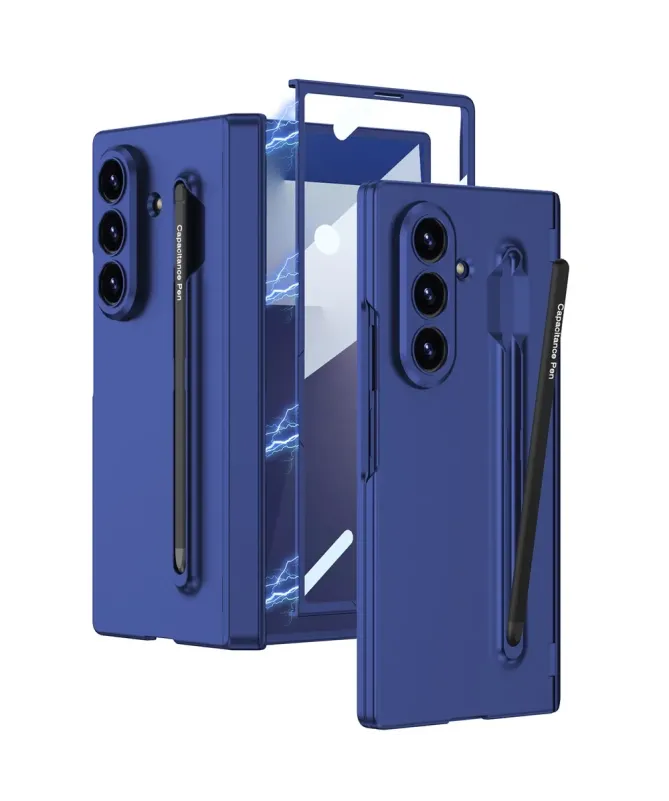 Coque Samsung Galaxy Z Fold 7 Mat avec Stylet et Protection Charnière