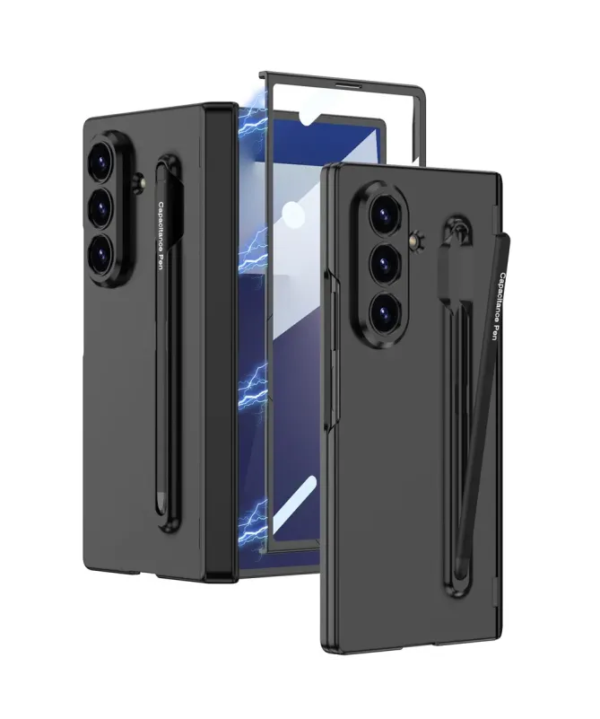 Coque Samsung Galaxy Z Fold 7 Mat avec Stylet et Protection Charnière