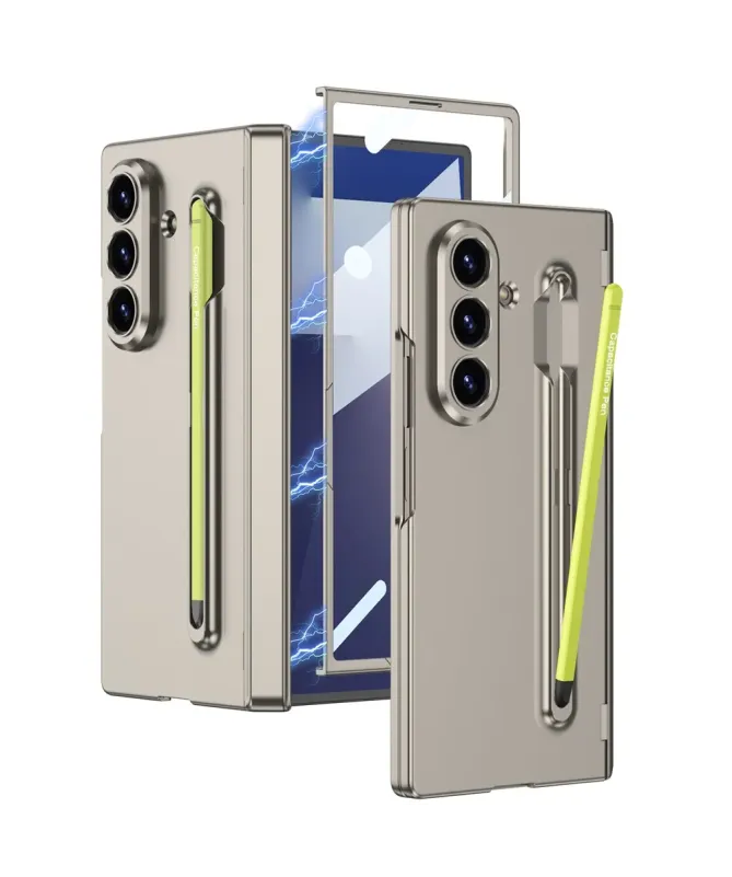 Coque Samsung Galaxy Z Fold 7 Mat avec Stylet et Protection Charnière