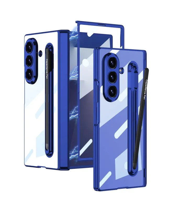 Coque Samsung Galaxy Z Fold 7 Transparente avec Stylet et Protection