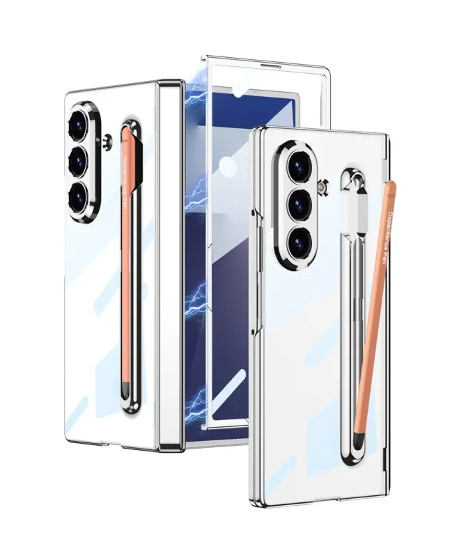 Coque Samsung Galaxy Z Fold 7 Transparente avec Stylet et Protection