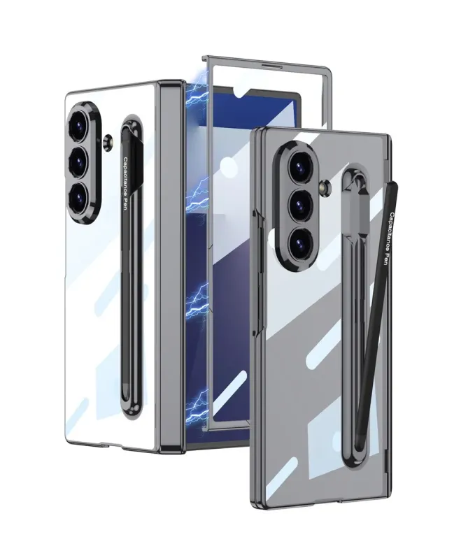 Coque Samsung Galaxy Z Fold 7 Transparente avec Stylet et Protection