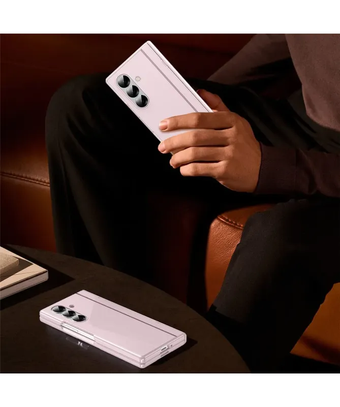 Coque Samsung Galaxy Z Fold 7 Brillante avec Béquille et Protection Ch