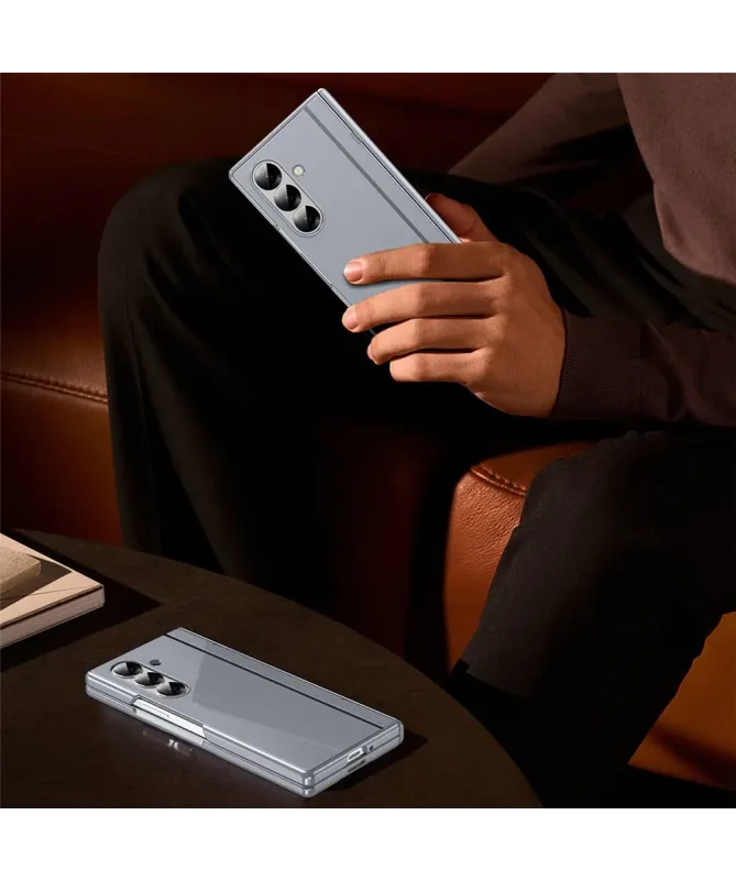 Coque Samsung Galaxy Z Fold 7 Brillante avec Béquille et Protection Ch