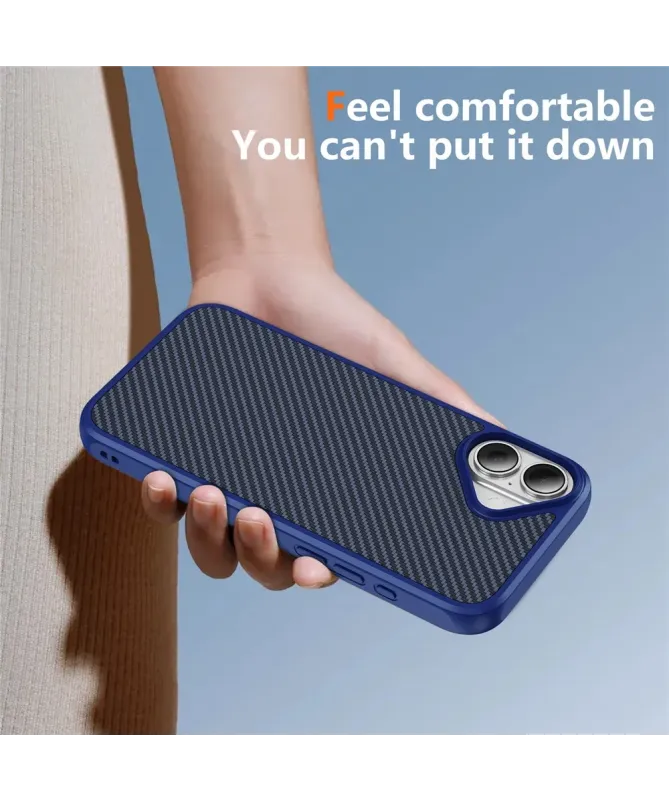 Coque iPhone 17 Texture Carbone | CARBO-GRIP