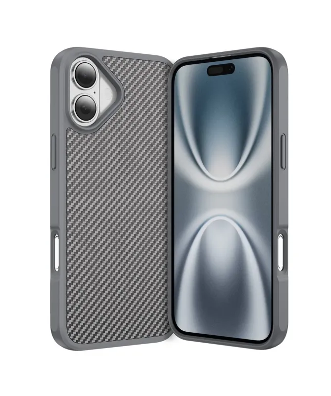 Coque iPhone 17 Texture Carbone | CARBO-GRIP