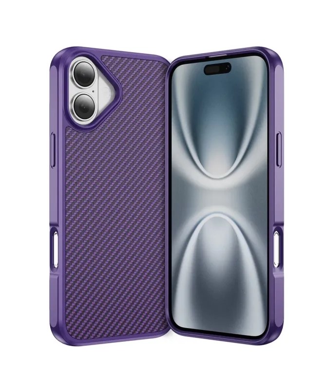 Coque iPhone 17 Texture Carbone | CARBO-GRIP