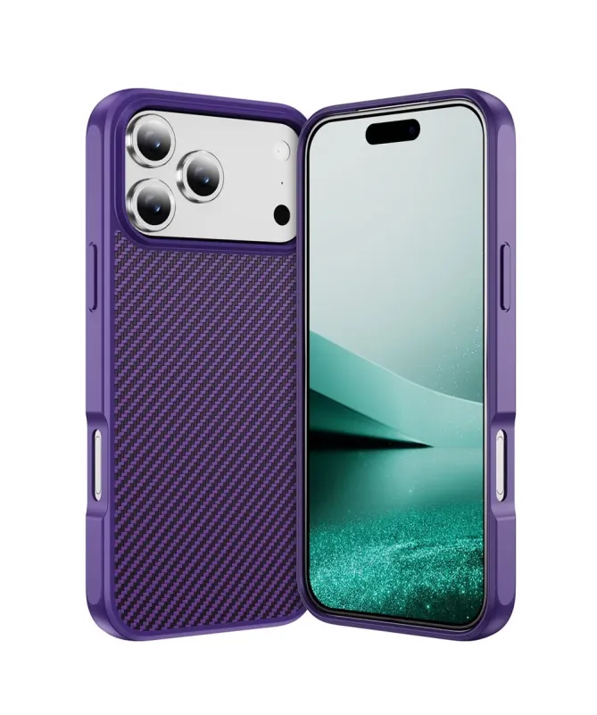 Coque iPhone 17 Pro Max Texture Carbone | CARBO-GRIP