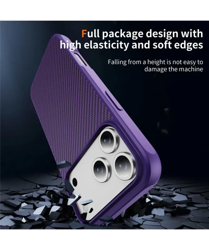 Coque iPhone 17 Pro Max Texture Carbone | CARBO-GRIP