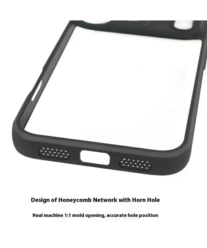 Coque iPhone 17 Pro Max Style Bumper Transparent