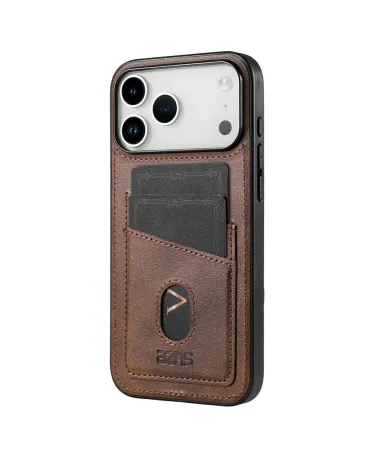 Coque iPhone 17 Pro Max Porte-Carte Effet Cuir