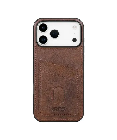 Coque iPhone 17 Pro Max Porte-Carte Effet Cuir