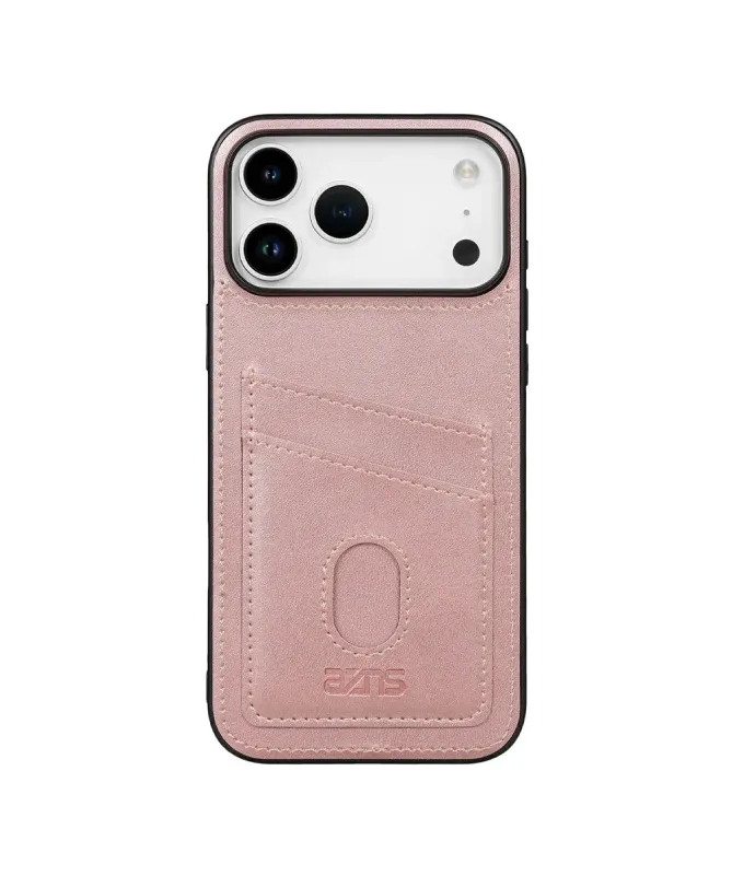 Coque iPhone 17 Pro Max Porte-Carte Effet Cuir