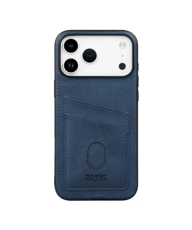 Coque iPhone 17 Pro Max Porte-Carte Effet Cuir