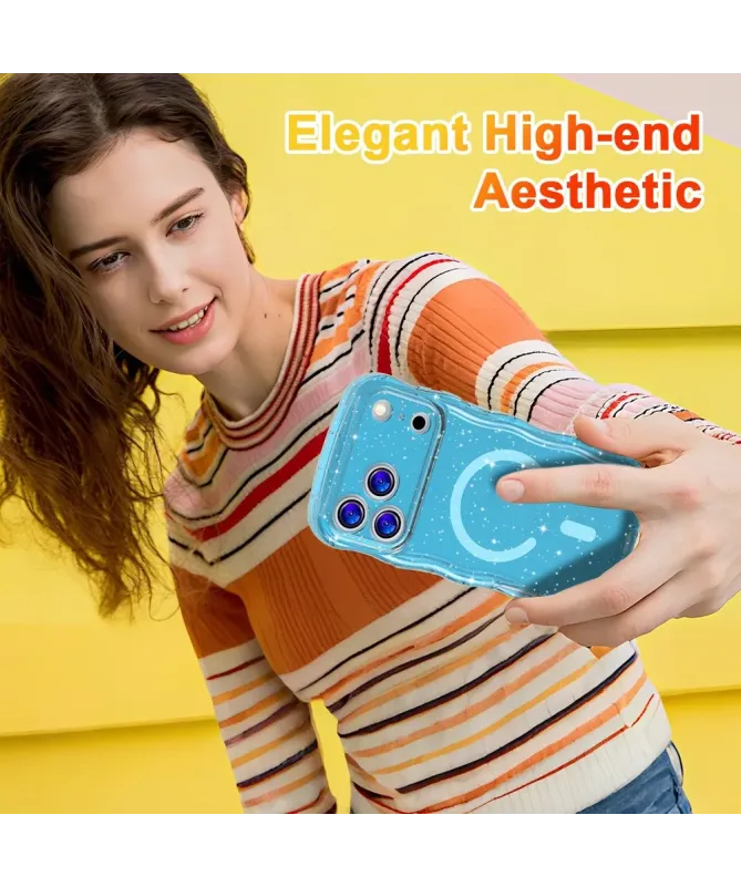 Coque iPhone 17 Pro Max Paillettes MagSafe