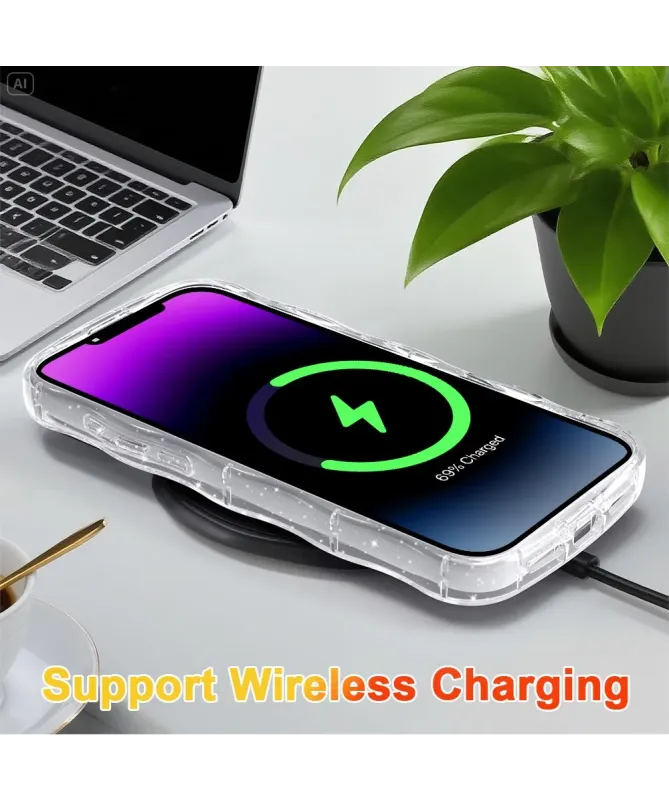 Coque iPhone 17 Pro Max Paillettes MagSafe