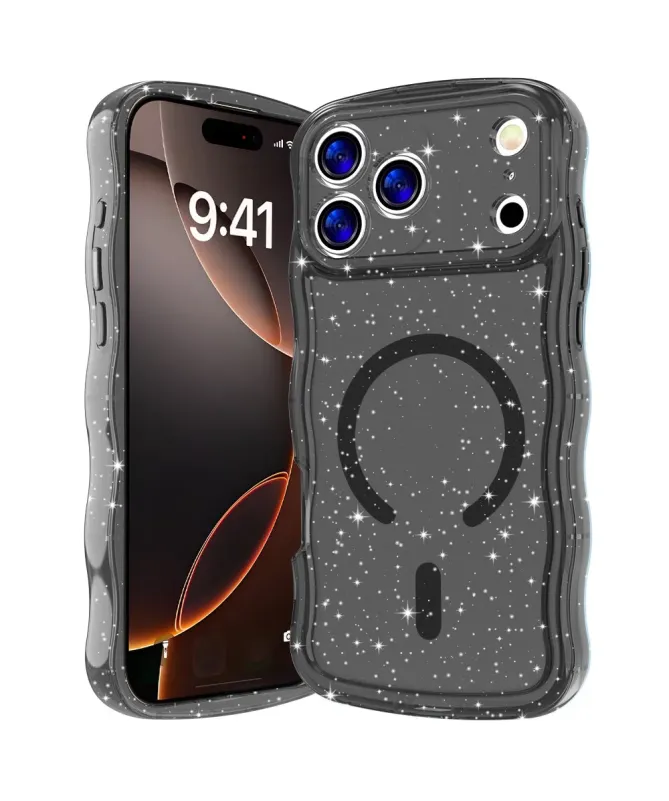 Coque iPhone 17 Pro Max Paillettes MagSafe