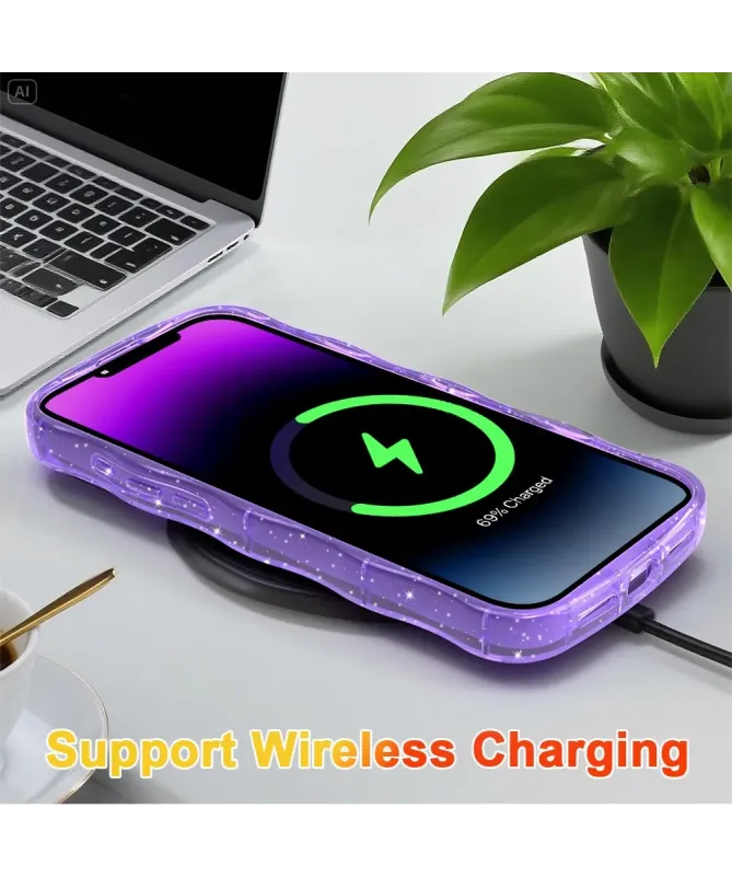 Coque iPhone 17 Pro Max Paillettes MagSafe