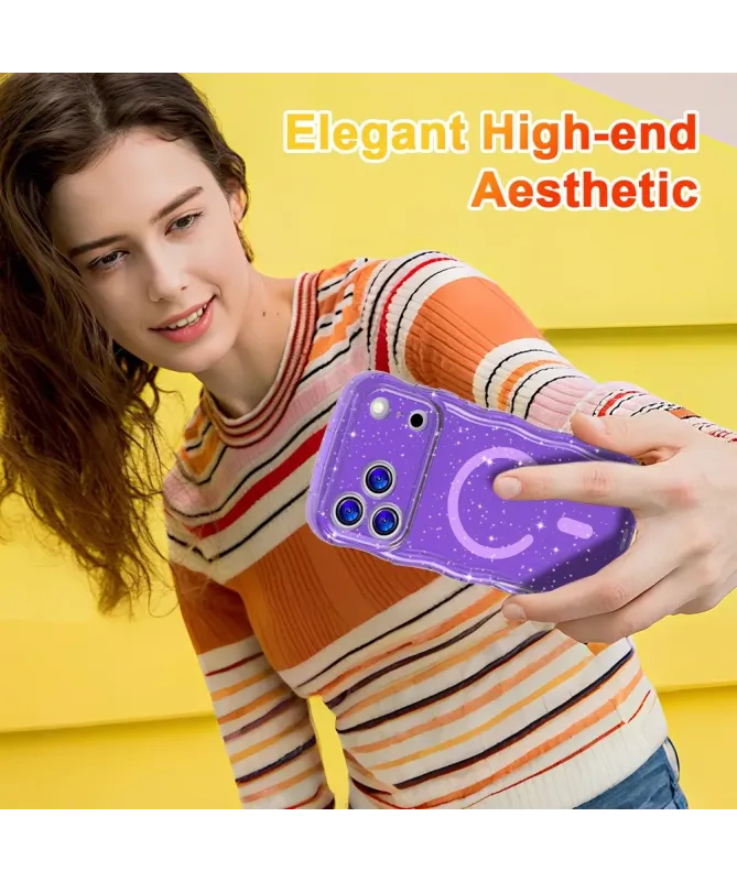 Coque iPhone 17 Pro Max Paillettes MagSafe