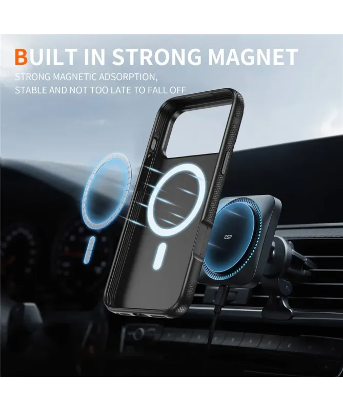 Coque iPhone 17 Pro Max Antichoc MagSafe avec Grip Texturé