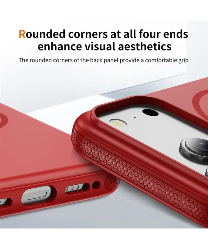 Coque iPhone 17 Pro Max Antichoc MagSafe avec Grip Texturé